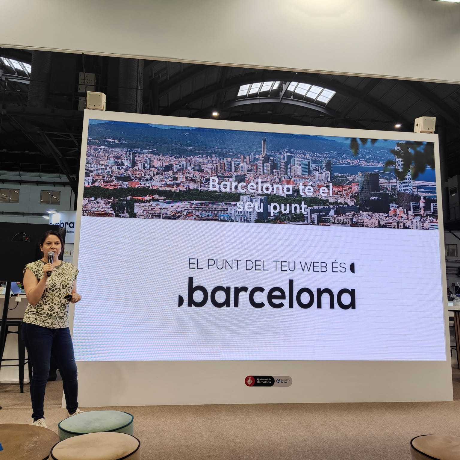 The .barcelona domain is successfully presented at Bizbarcelona